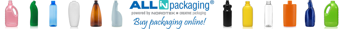 butelki plastikowe - All in Packaging Logo
